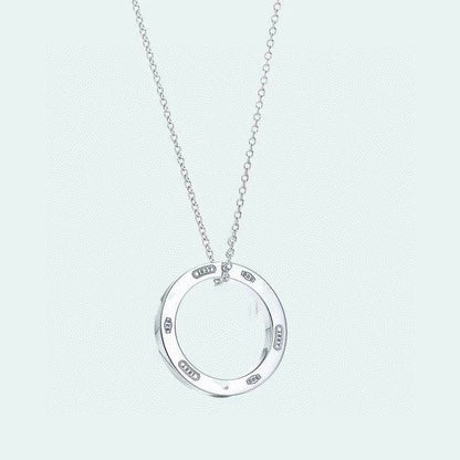 [JeweliWhal]SINGLE RING NECKLACE CHAIN LENGTH