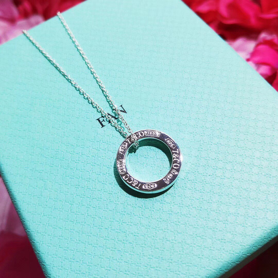 [JeweliWhal]SINGLE RING NECKLACE CHAIN LENGTH