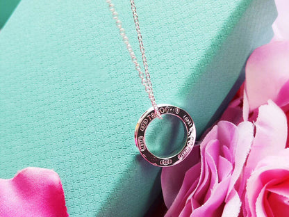 [JeweliWhal]SINGLE RING NECKLACE CHAIN LENGTH
