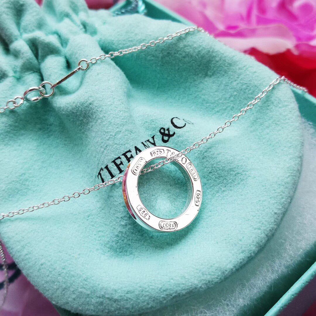 [JeweliWhal]SINGLE RING NECKLACE CHAIN LENGTH