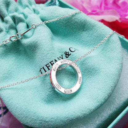 [JeweliWhal]SINGLE RING NECKLACE CHAIN LENGTH