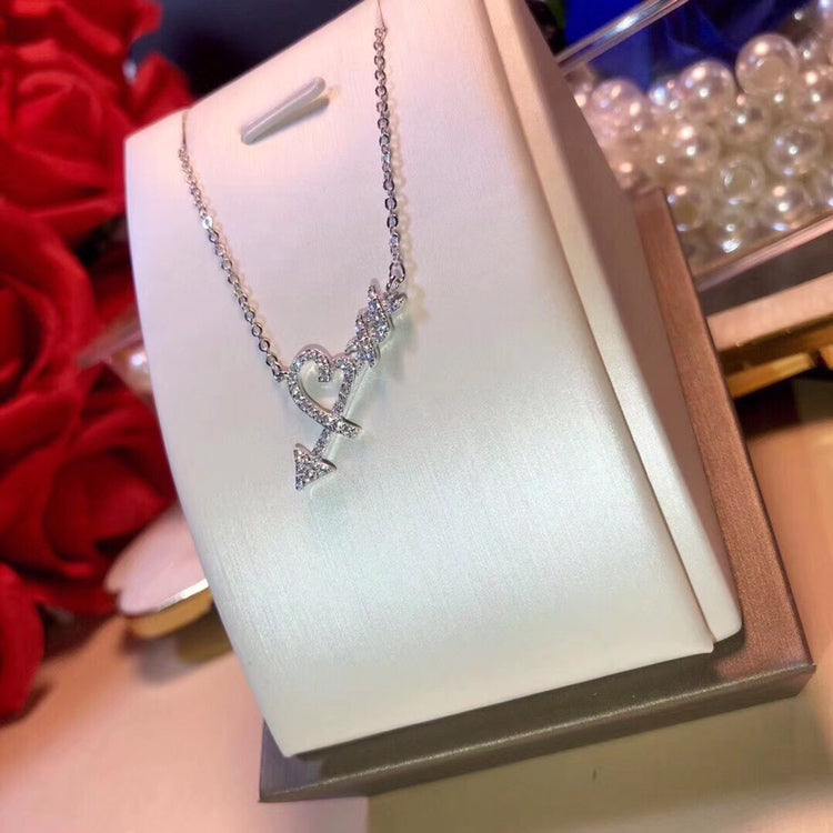 [JeweliWhal]COLGANTE HEART & ARROW NECKLACE