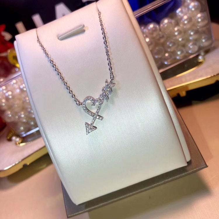 [JeweliWhal]COLGANTE HEART & ARROW NECKLACE