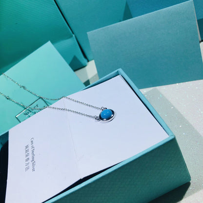 [JeweliWhal]YARD TURQUOISE NECKLACE SILVER