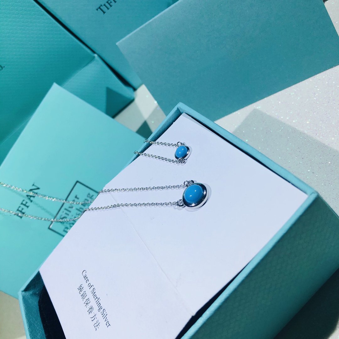 [JeweliWhal]YARD TURQUOISE NECKLACE SILVER