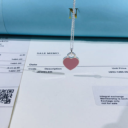 [JeweliWhal]SMALL HEART TAG PENDANT STERLING SILVER