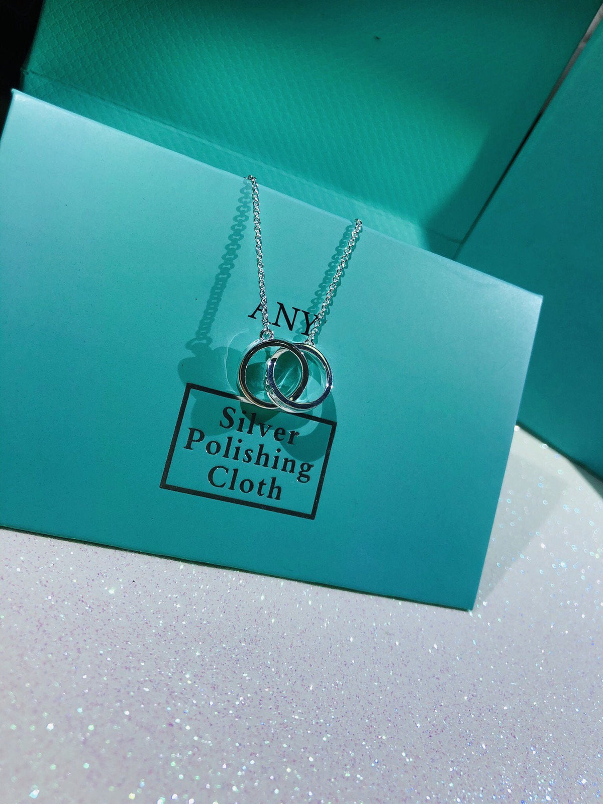[JeweliWhal]INTERLOCKING CIRCLES PENDANT SMALL NECKLACE