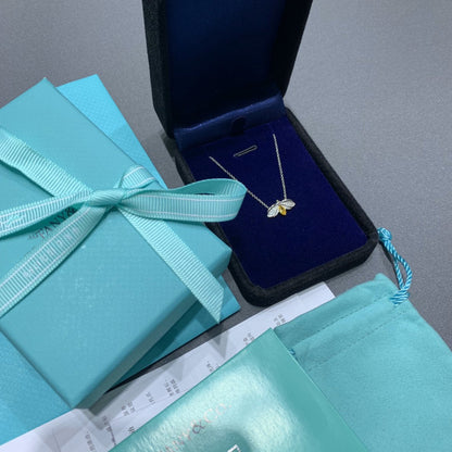 [JeweliWhal]PAPER FLOWERS YELLOW DIAMOND FIREFLY PENDANT