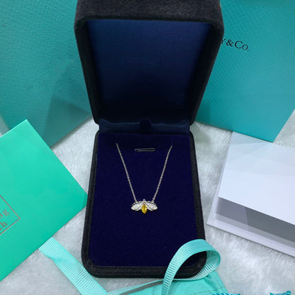 [JeweliWhal]PAPER FLOWERS YELLOW DIAMOND FIREFLY PENDANT