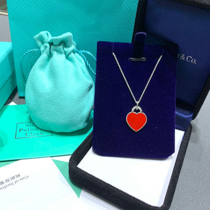 [JeweliWhal]RED HEART NECKLACE & BRACELET MATERIAL