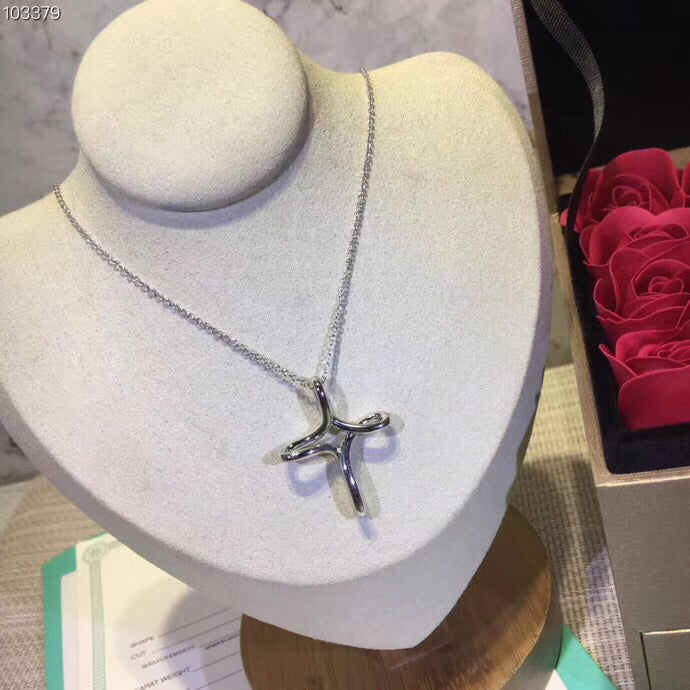 [JeweliWhal]CROSS NECKLACE STERLING SILVER MATERIAL