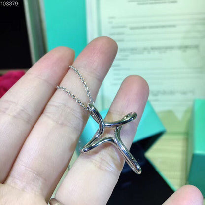 [JeweliWhal]CROSS NECKLACE STERLING SILVER MATERIAL