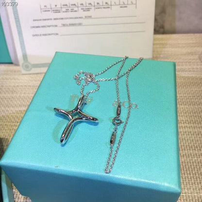 [JeweliWhal]CROSS NECKLACE STERLING SILVER MATERIAL