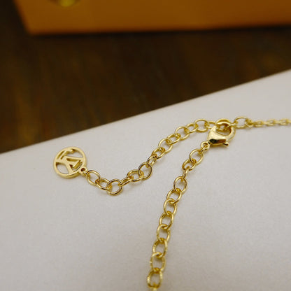 [⭐⭐JeweliWhal]BLOOMING SUPPLE NECKLACE BRASS