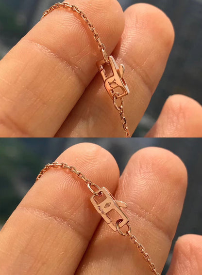 [⭐⭐JeweliWhal]BLOSSOM PENDANT PINK GOLD AND DIAMOND