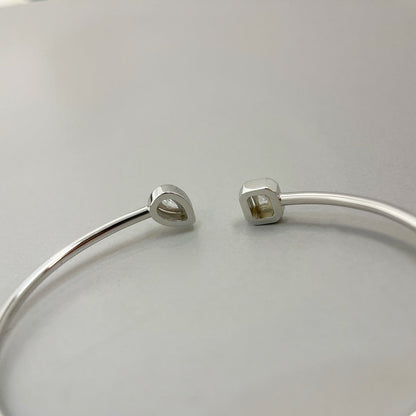 [⭐⭐JeweliWhal]JONC FLEX MY TWIN TOI & MOI SILVER DIAMOND BRACELET