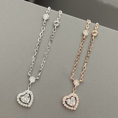 [⭐⭐JeweliWhal]JOY HEART DIAMOND NECKLACE