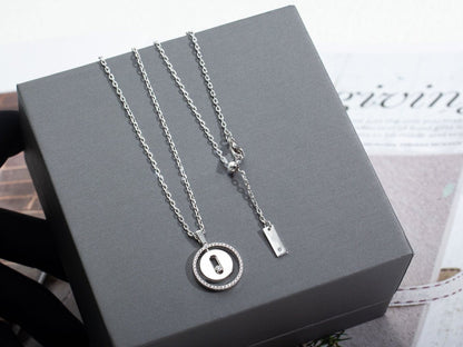 [⭐⭐JeweliWhal]Demo MOVE PM NECKLACE SILVER DIAMOND