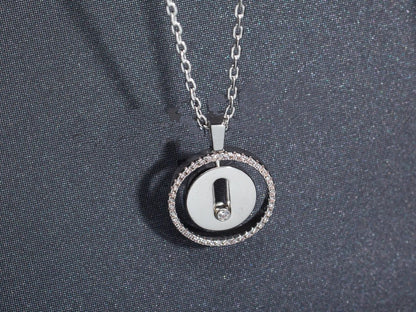 [⭐⭐JeweliWhal]Demo MOVE PM NECKLACE SILVER DIAMOND