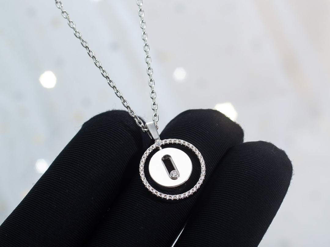 [⭐⭐JeweliWhal]Demo MOVE PM NECKLACE SILVER DIAMOND