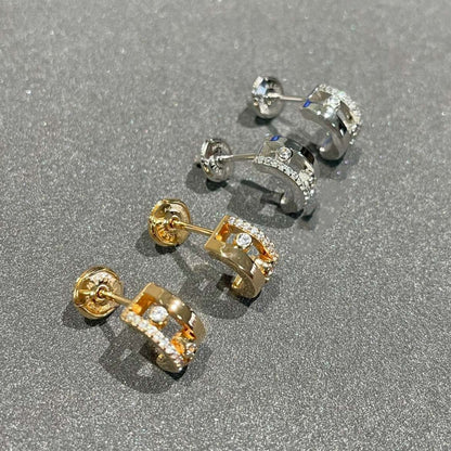 [⭐⭐JeweliWhal]MOVE ROMANE EARRINGS DIAMOND
