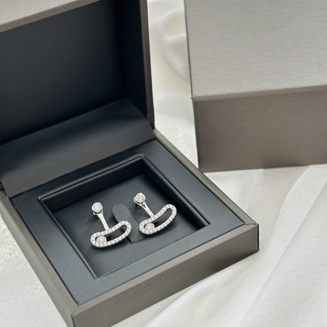 [⭐⭐JeweliWhal]MOVE UNO OHRRINGE AUS SILBER MIT DIAMANTEN
