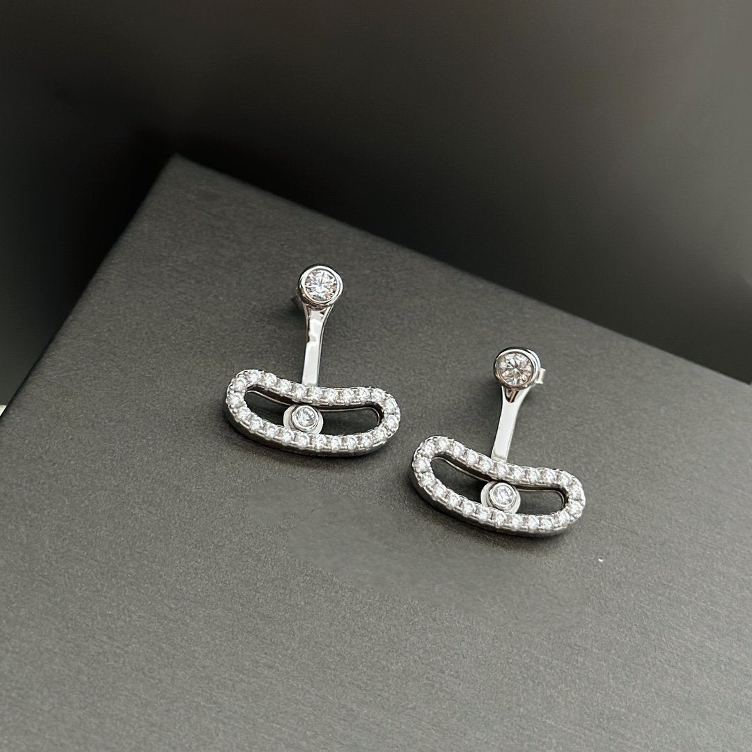 [⭐⭐JeweliWhal]MOVE UNO OHRRINGE AUS SILBER MIT DIAMANTEN