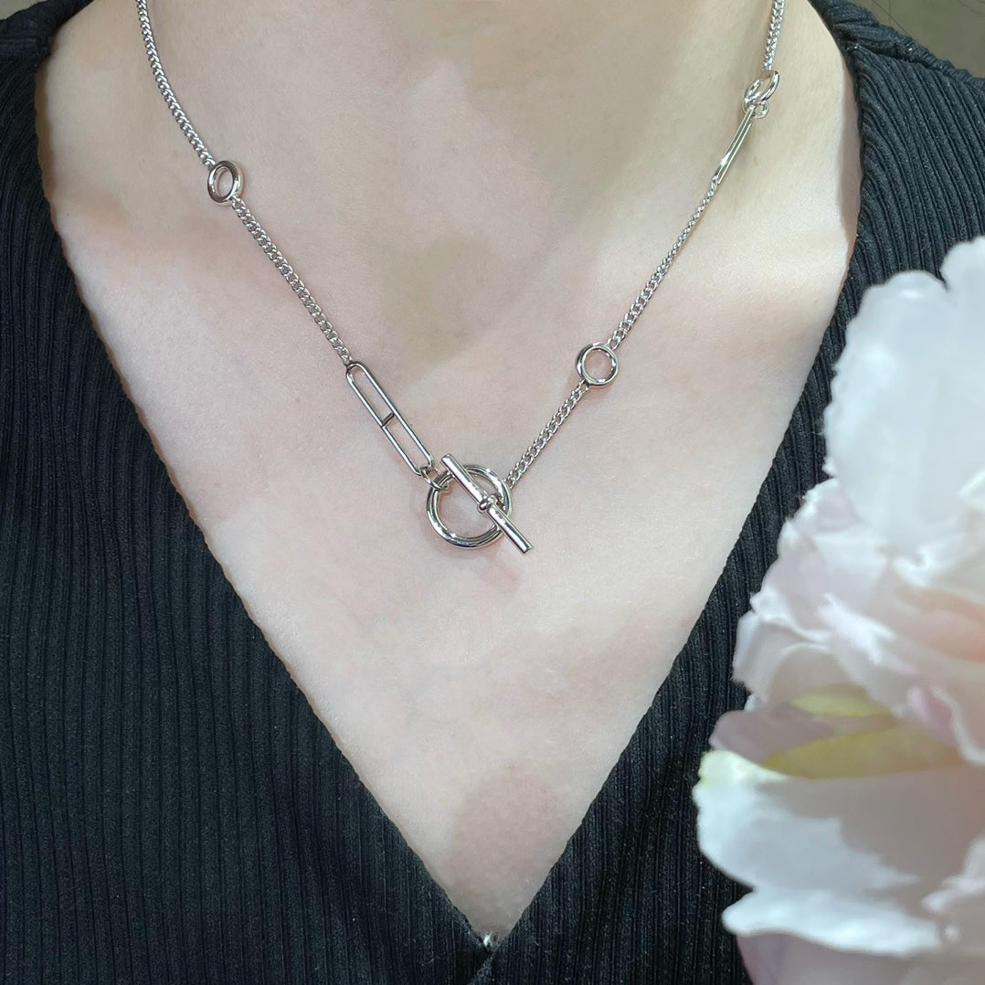 [⭐⭐JeweliWhal]HM STERLING CHAINE D'ANCRE HERZ