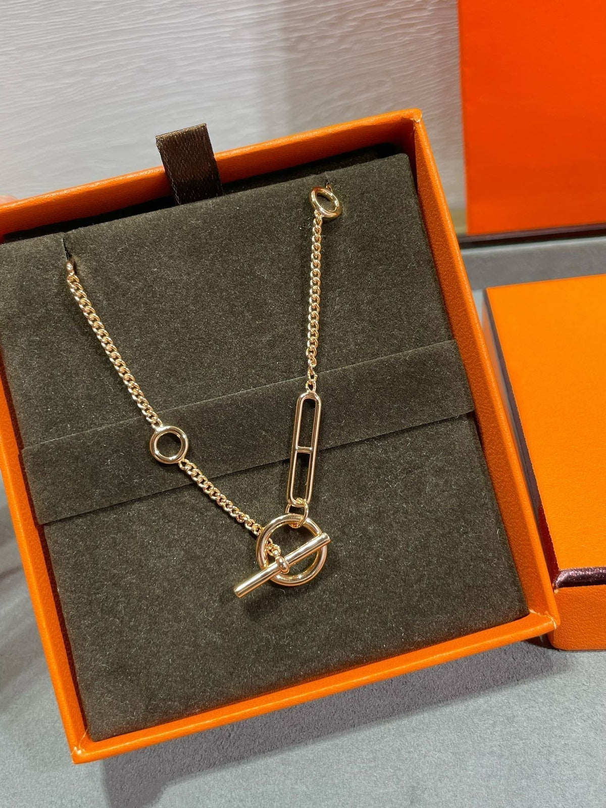 [⭐⭐JeweliWhal]HM STERLING CHAINE D'ANCRE HERZ