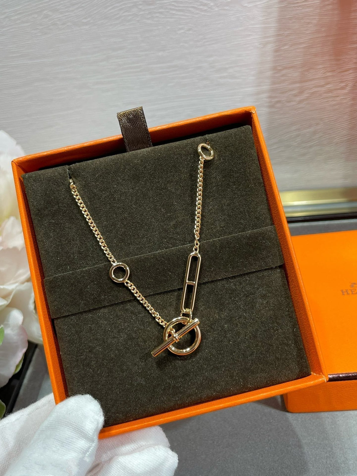 [⭐⭐JeweliWhal]HM STERLING CHAINE D'ANCRE HERZ