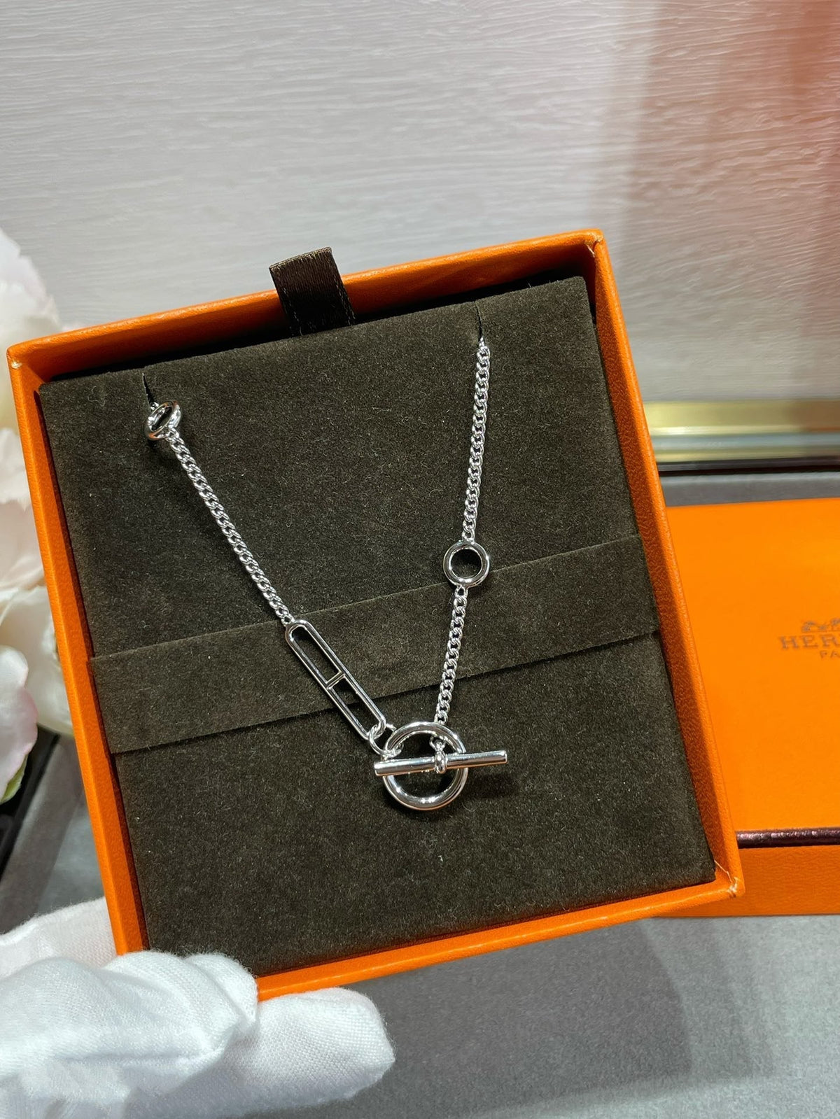 [⭐⭐JeweliWhal]HM STERLING CHAINE D'ANCRE HERZ