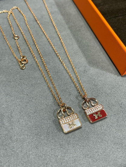 [⭐⭐JeweliWhal]H CIRCE MOISSANIT ANHÄNGERKETTE GOLD