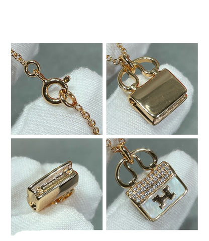 [⭐⭐JeweliWhal]H CIRCE MOISSANIT ANHÄNGERKETTE GOLD