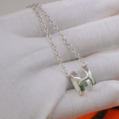 [⭐⭐JeweliWhal]HM NECKLACE H LETTER OVAL SERIES