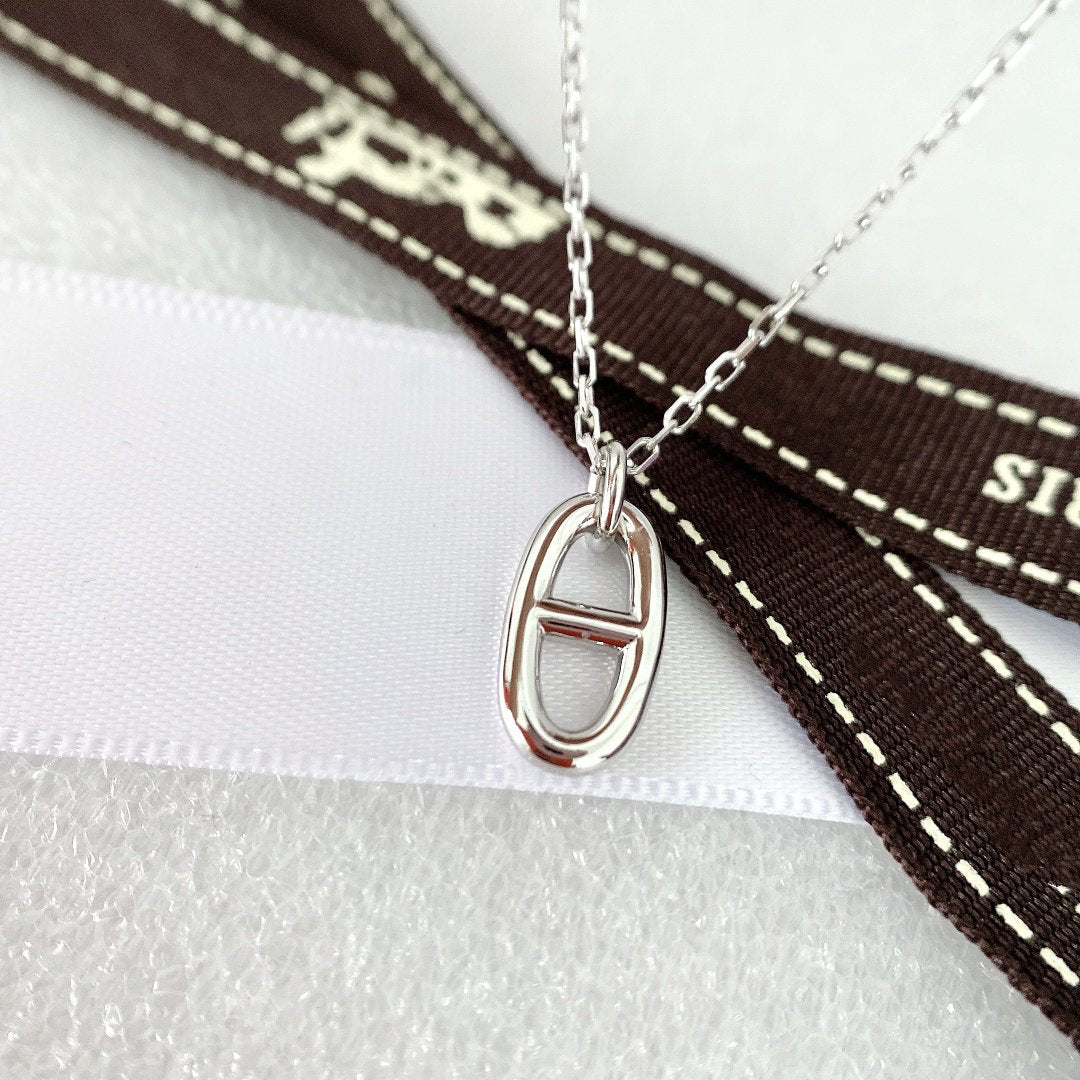 [⭐⭐JeweliWhal]HM PIG NOSE NECKLACE
