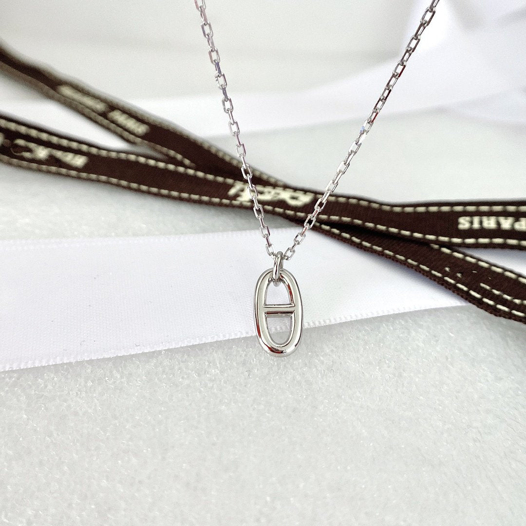 [⭐⭐JeweliWhal]HM PIG NOSE NECKLACE