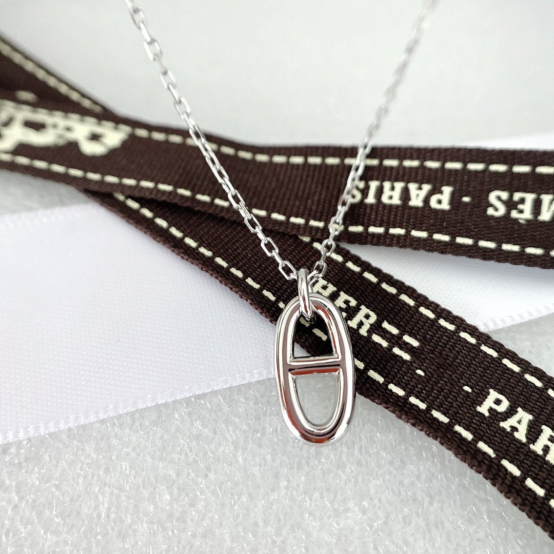 [⭐⭐JeweliWhal]HM PIG NOSE NECKLACE
