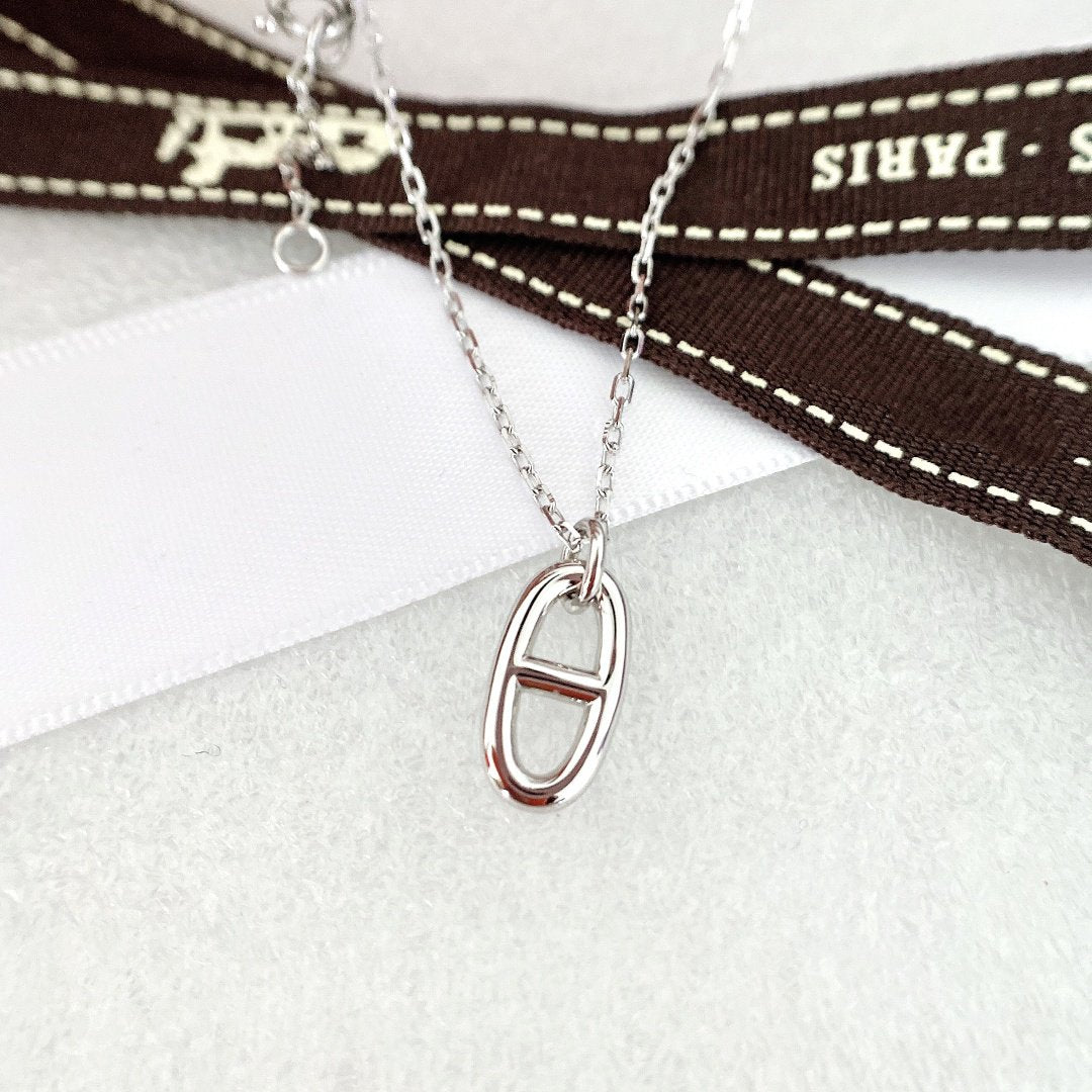 [⭐⭐JeweliWhal]HM PIG NOSE NECKLACE