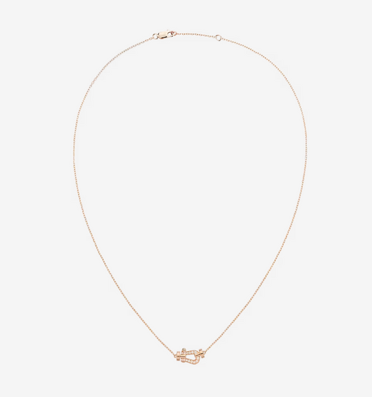 [⭐⭐JeweliWhal]FORCE 10 DIAMOND PINK GOLD NECKLACE MINI MODEL