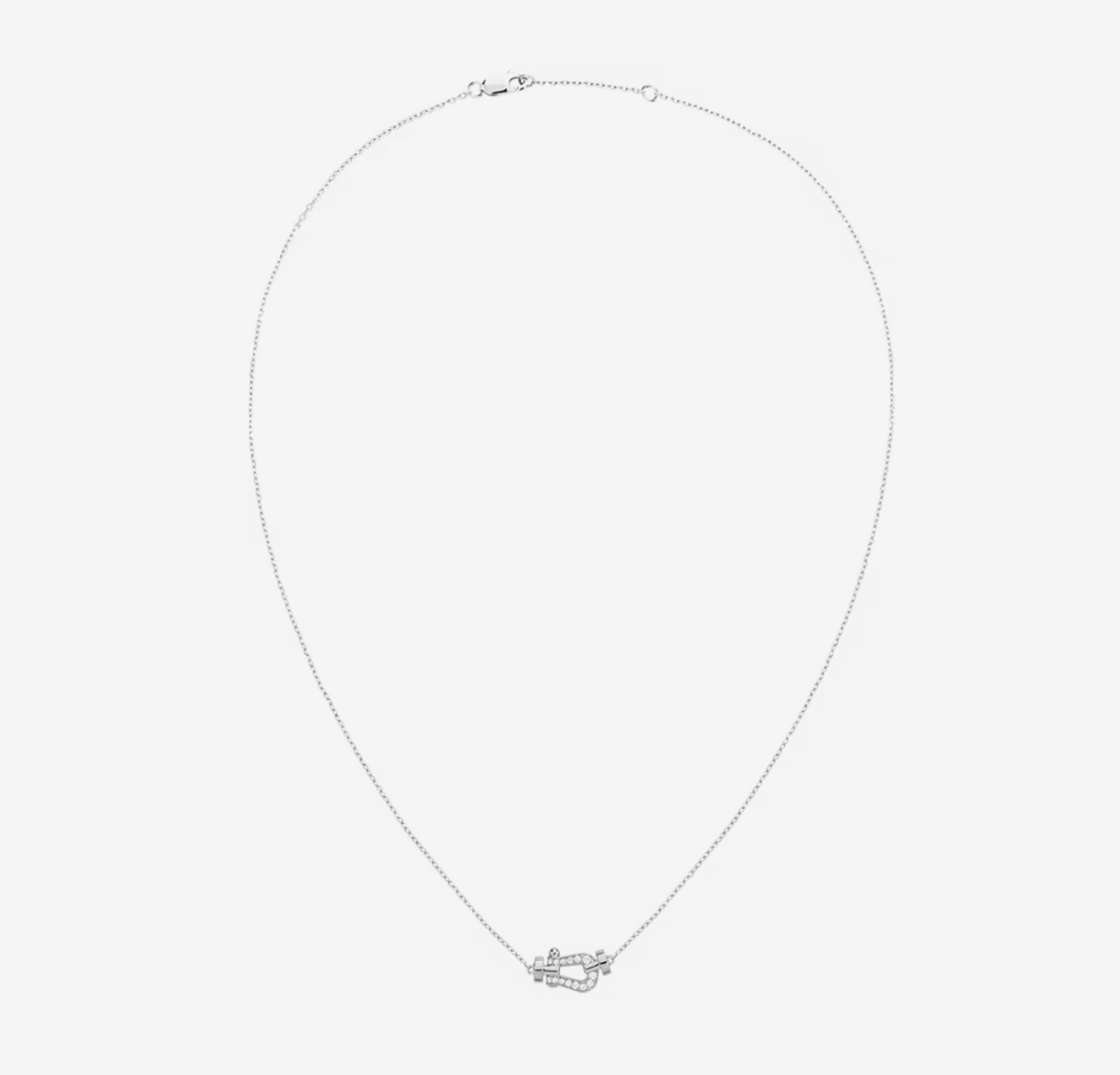 [⭐⭐JeweliWhal]FORCE 10 DIAMANT-SILBERHALSKETTE MINI-MODELL