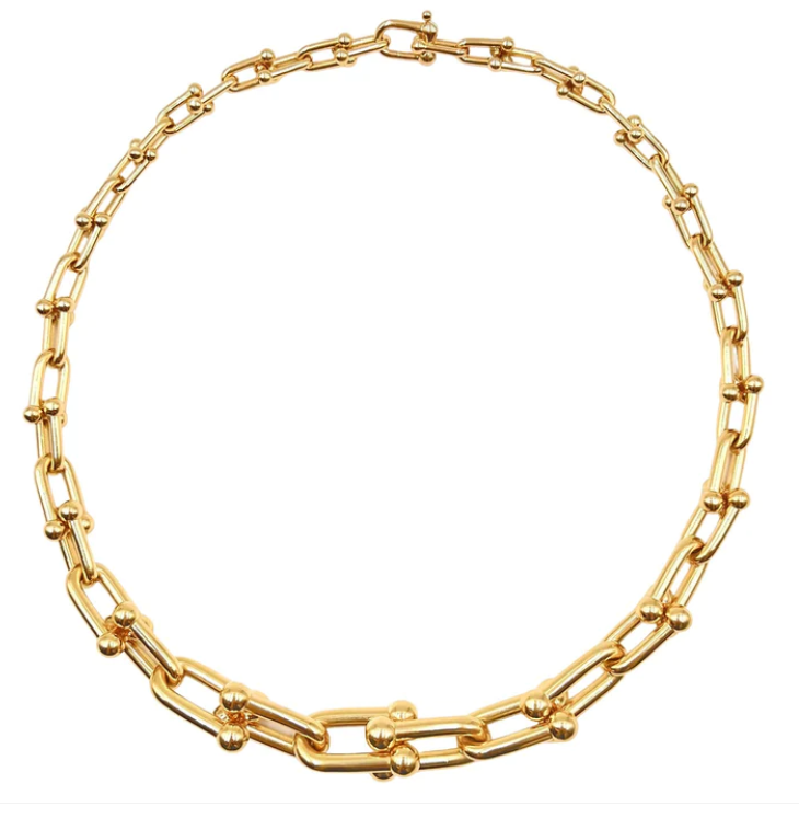 [JeweliWhal]HARDWEAR PINK GOLD CHOKER