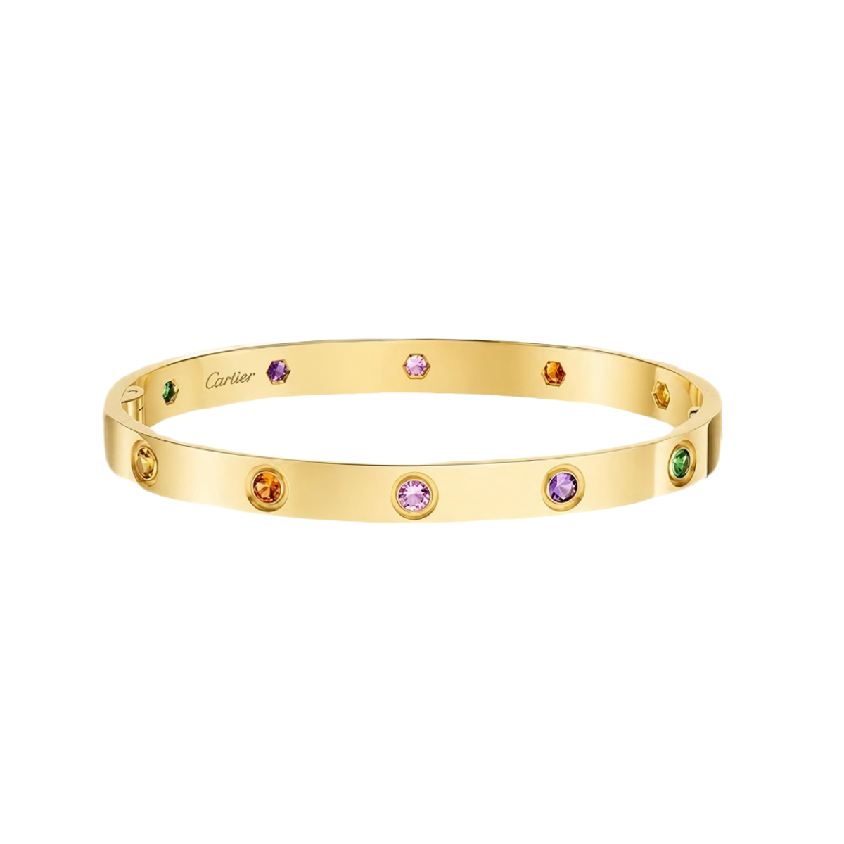 [⭐⭐JeweliWhal] 2026 RAINBOW LOVE BRACELET 6.1MM  10 DIAMONDS