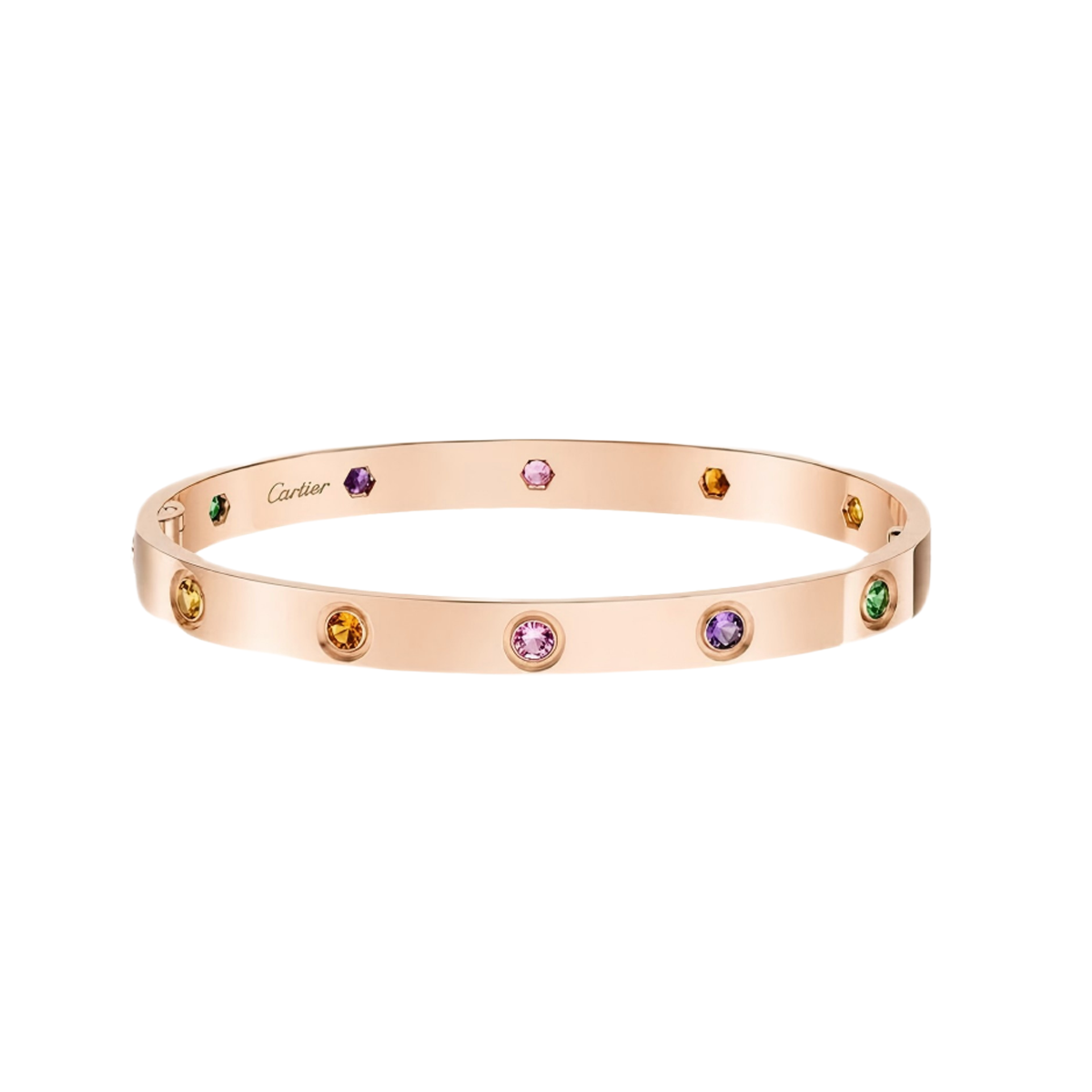 [⭐⭐JeweliWhal] 2026 RAINBOW LOVE BRACELET 6.1MM  10 DIAMONDS
