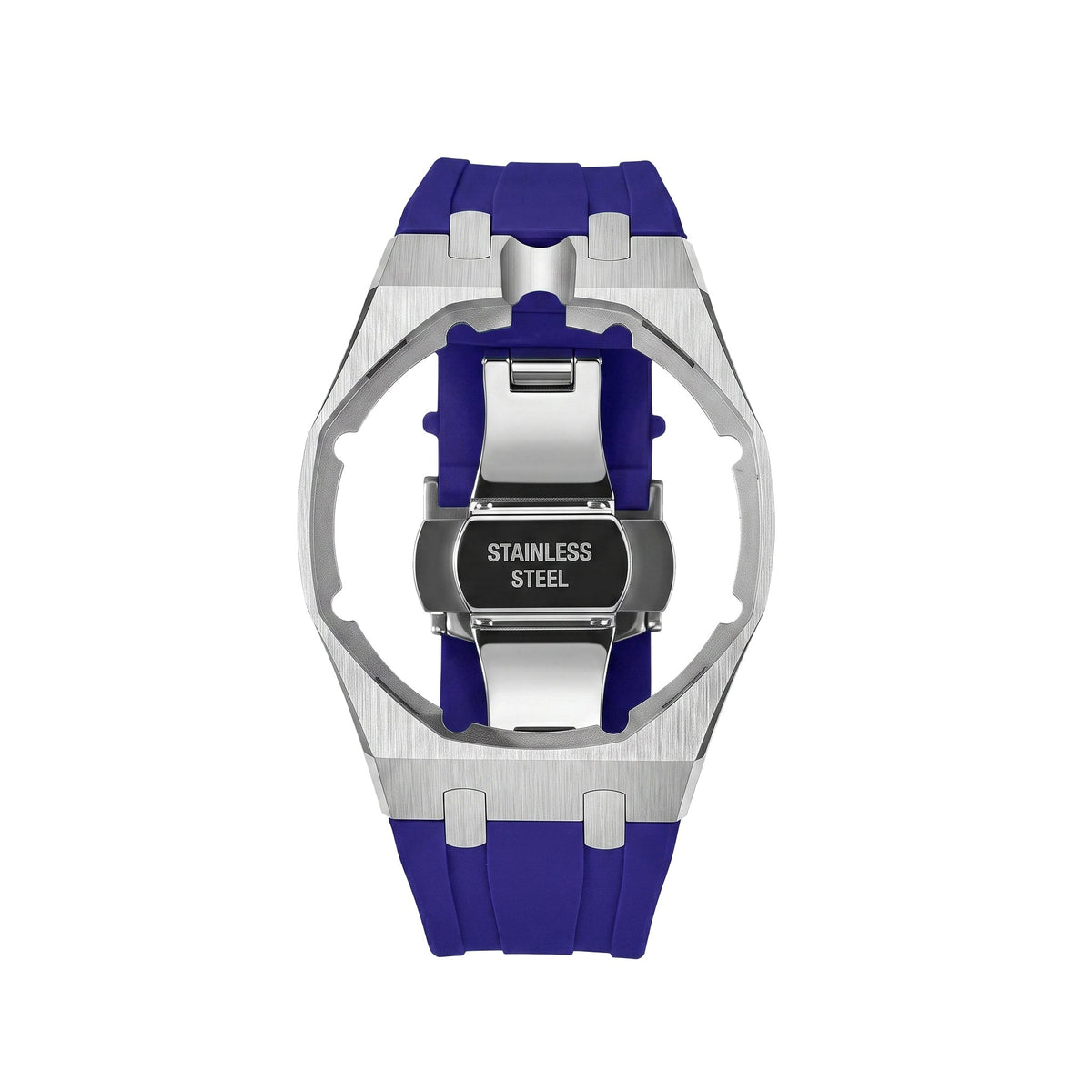 Royal Oak Pop Exklusives Stahlgehäuse & Silikonarmband mit Halterung