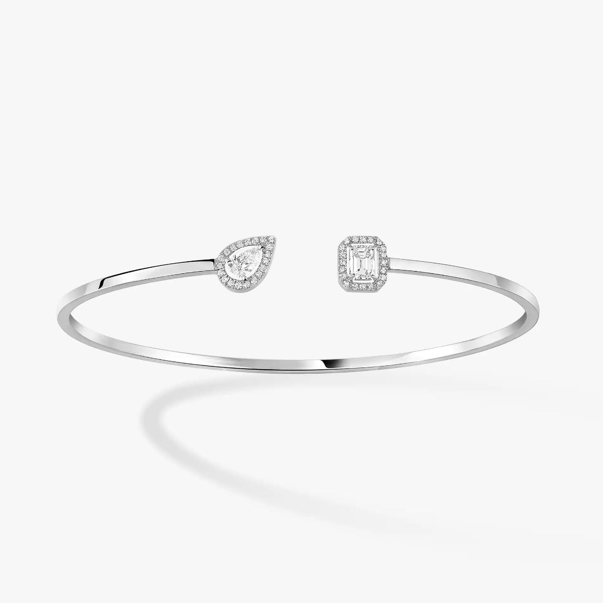[⭐⭐JeweliWhal]JONC FLEX MY TWIN TOI & MOI SILVER DIAMOND BRACELET