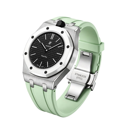 Royal Oak Pop Exklusives Stahlgehäuse & Silikonarmband mit Halterung