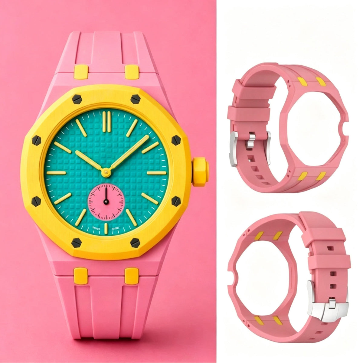 Royal Oak Pop Exklusives Kautschukarmband
