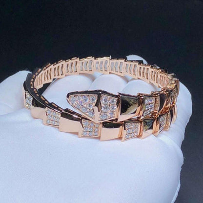 [⭐⭐JeweliWhal]SERPENTI BRACELET PINK GOLD DIAMOND