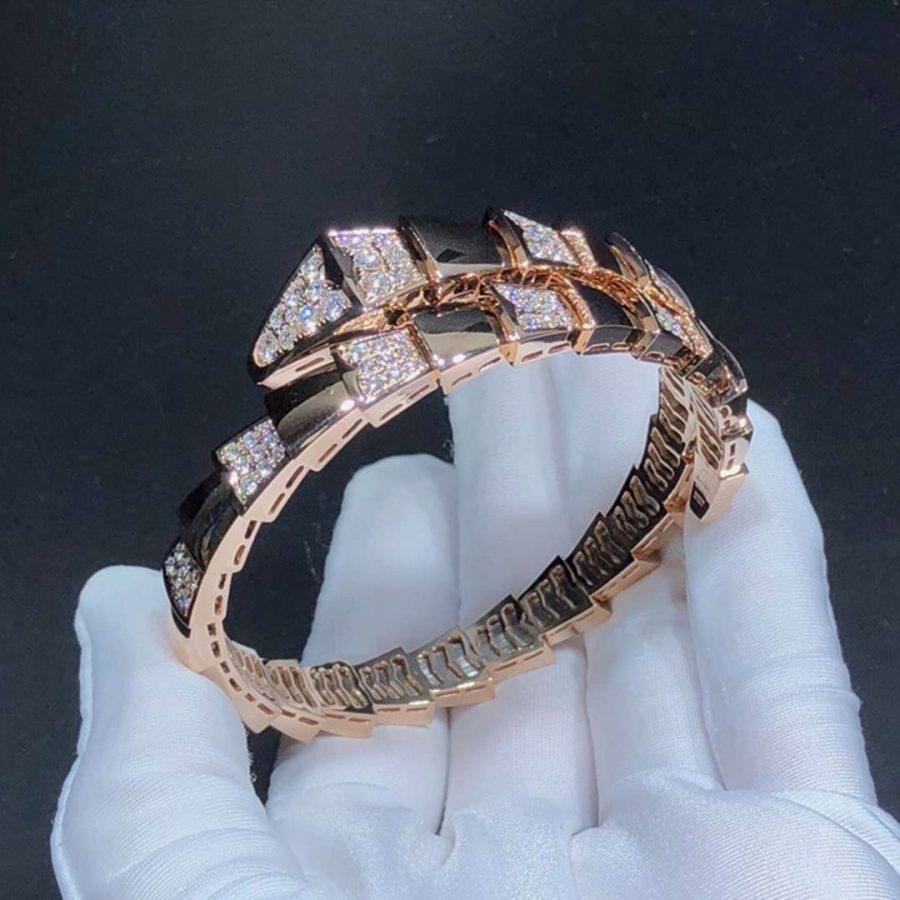 [⭐⭐JeweliWhal]SERPENTI BRACELET PINK GOLD DIAMOND