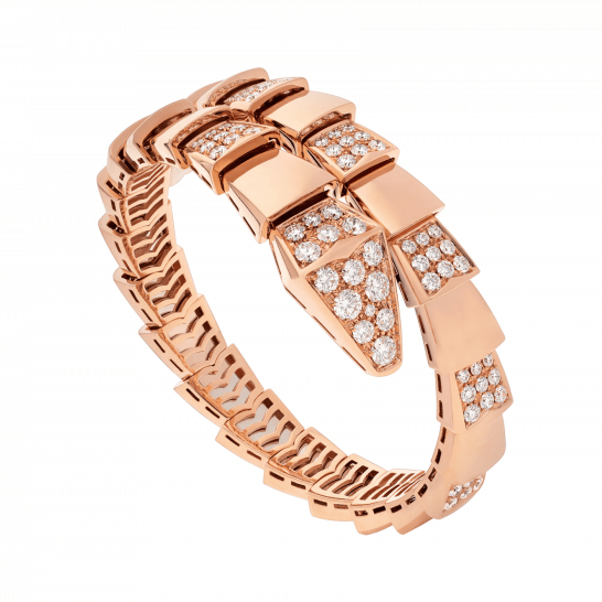 [⭐⭐JeweliWhal]SERPENTI BRACELET PINK GOLD DIAMOND